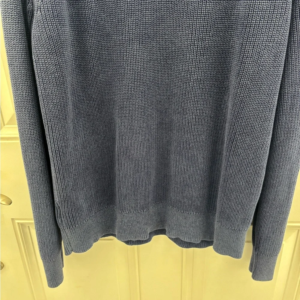 J. Crew Men’s Heritage Cotton Shaker-stitch Sweater Large
